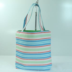 Bolsa de té de rayas de caramelo