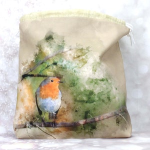 Robin Drawstring Bag (Light Cotton)