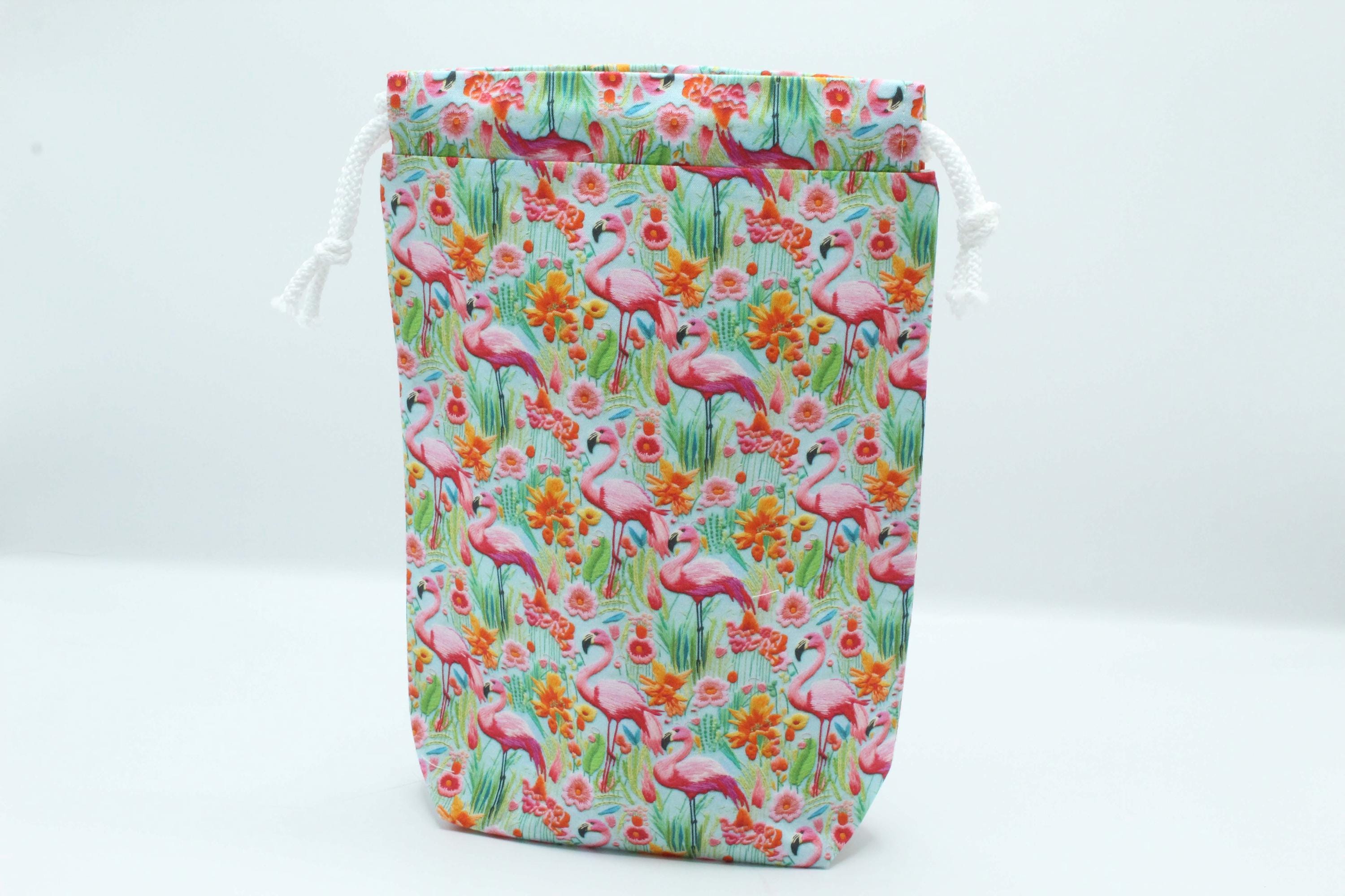 フラミンゴの巾着バッグ - Etsy 日本