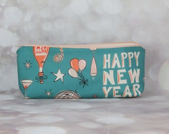 Happy New Years Pouch/Zip Bag