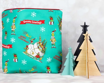 Seasons Greetings Zip/Pouch Bag