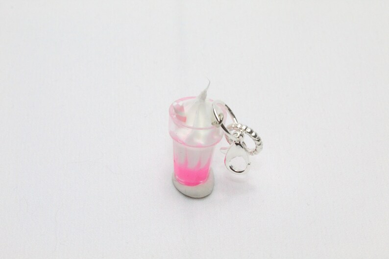 Pink Milkshake Stitch Marker Progress Keeper.