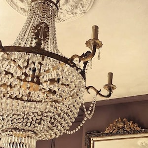 Beautiful French Vintage Chandelier