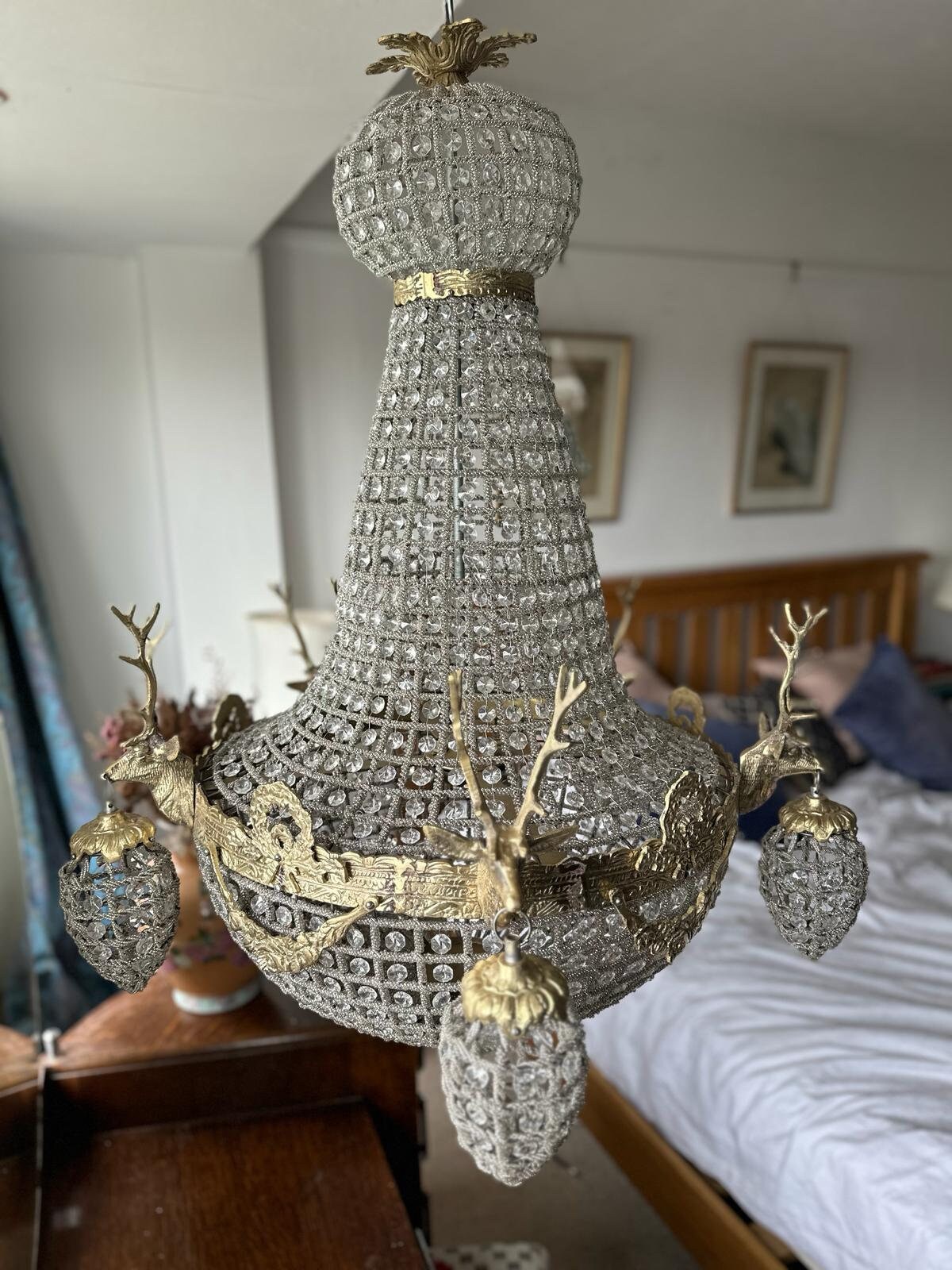 Beautiful French Empire Chandelier - Etsy