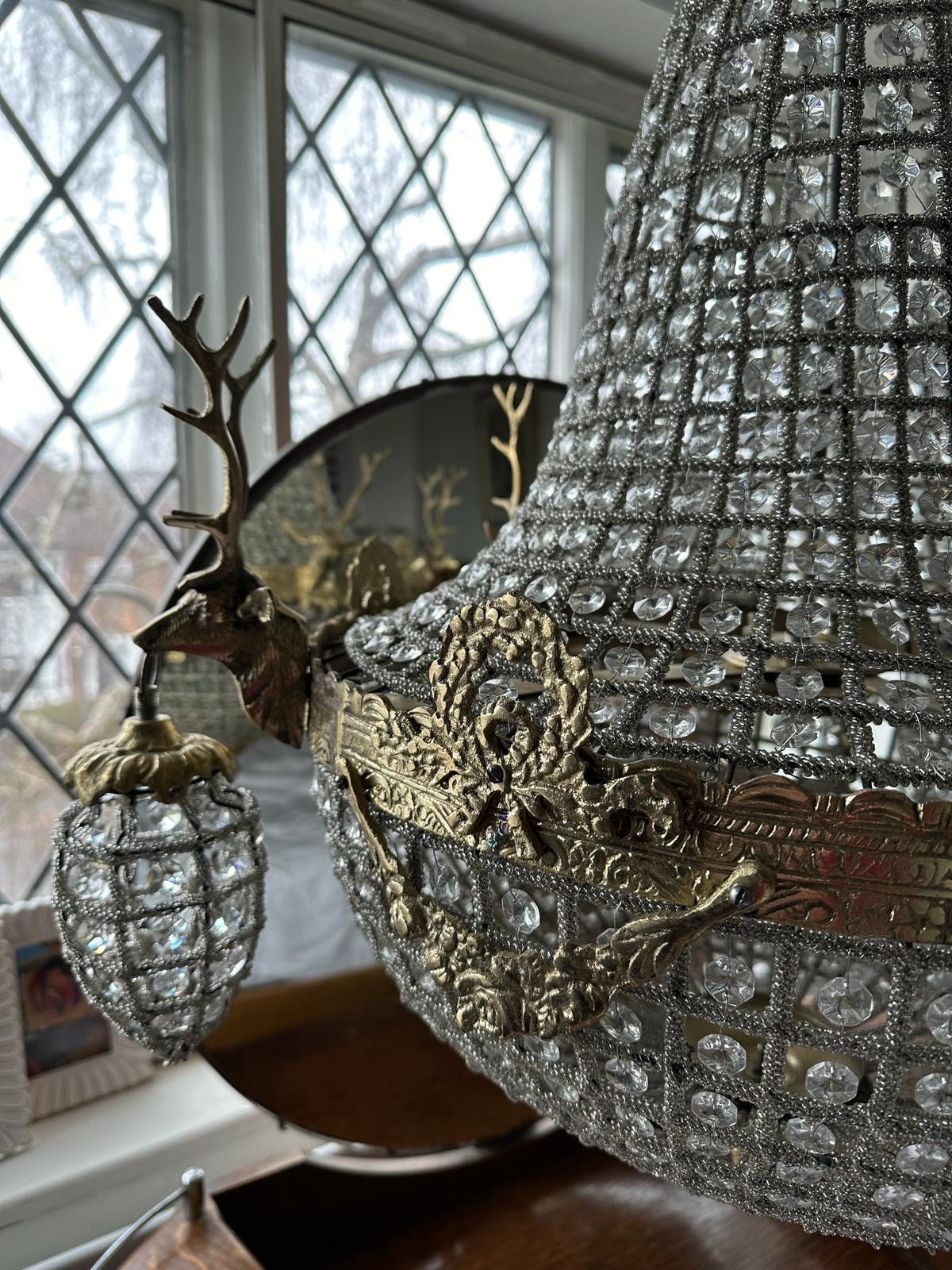 Antique Crystal Chandelier -  Canada