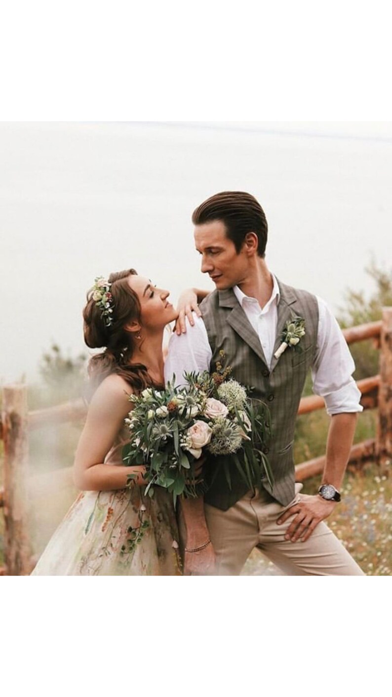Beige Flower Crown Ivory Bridal Floral Crown Wedding Floral Etsy
