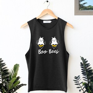 Boo Bees Halloween-tanktop: grafisch yogashirt