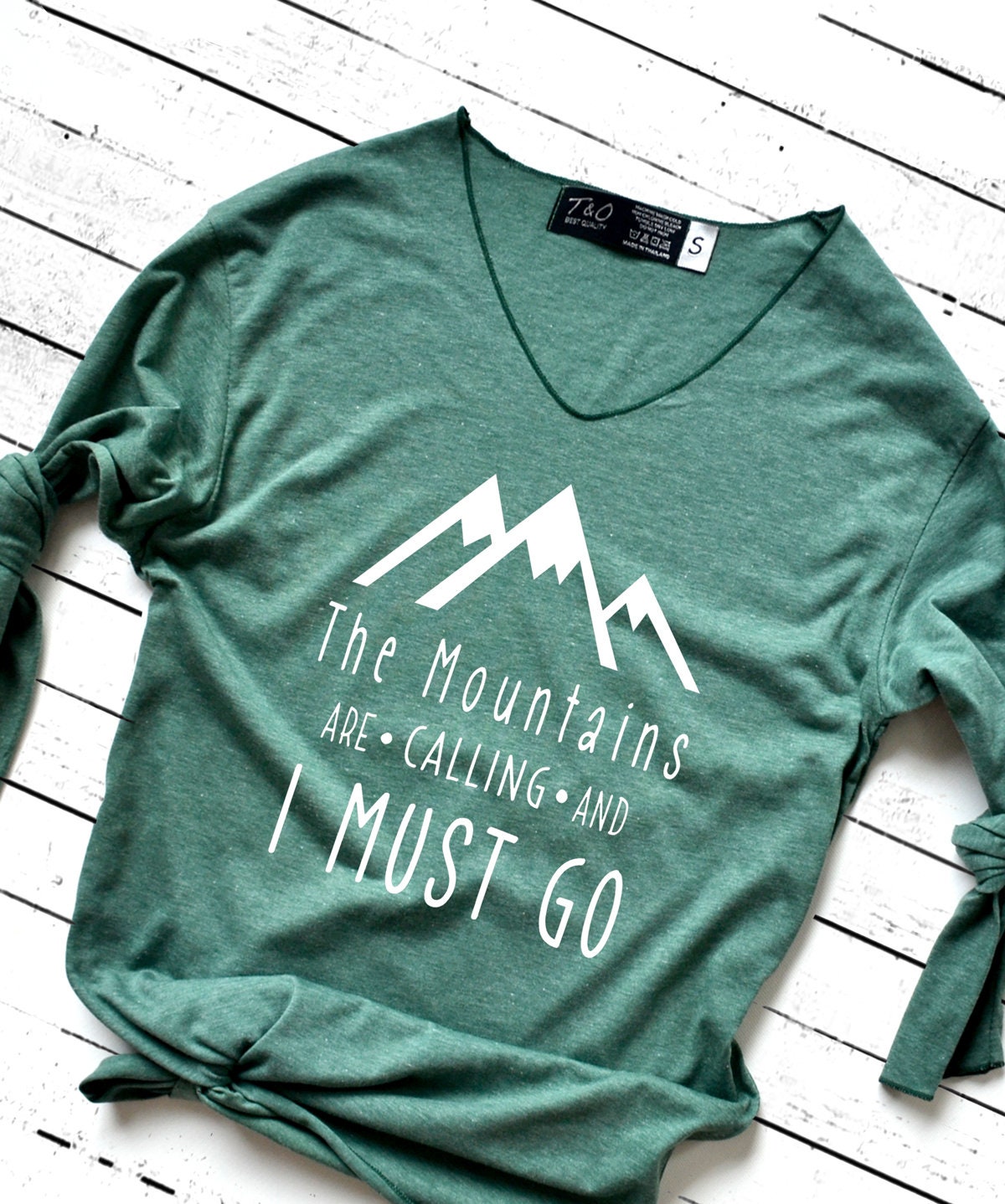 Mountains adventure Shirt Hiking Shirt Adventure T-Shirt Long | Etsy