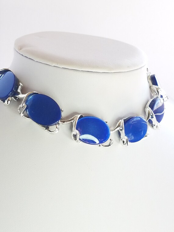 Blue Choker Necklace
