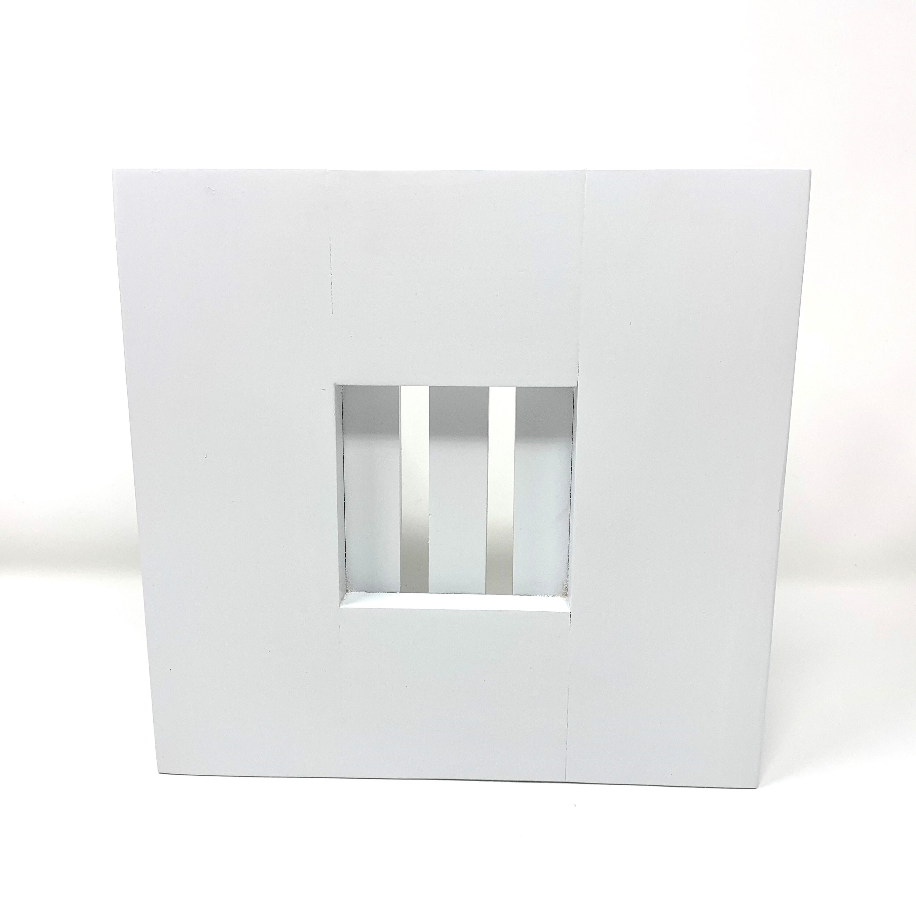 Doorbell Chime Cover (Painted White) Doorbell box cover Door bell