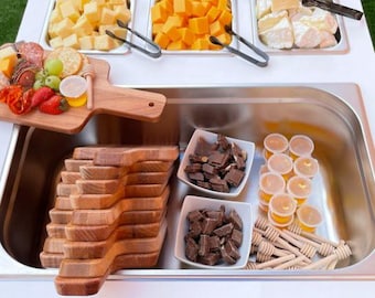 Extra Top for our Mobile Charcuterie Cart - Multiple Configuration Options