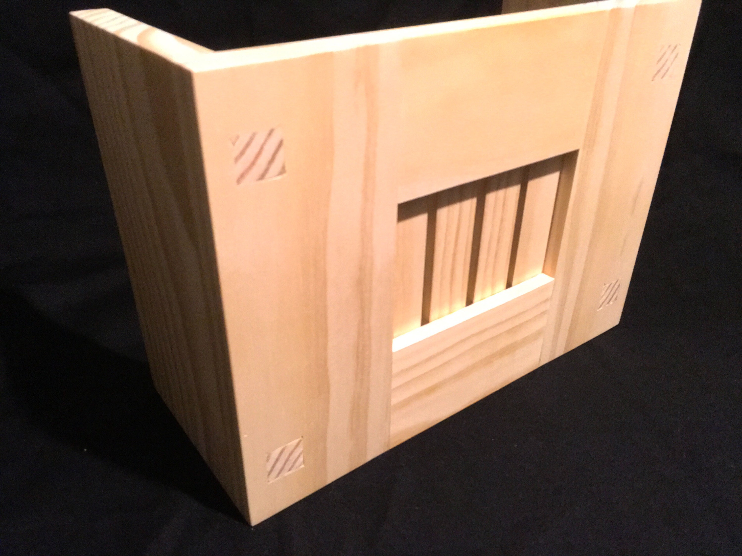 Doorbell Chime Cover (Pine) - Doorbell box cover Door bell chime