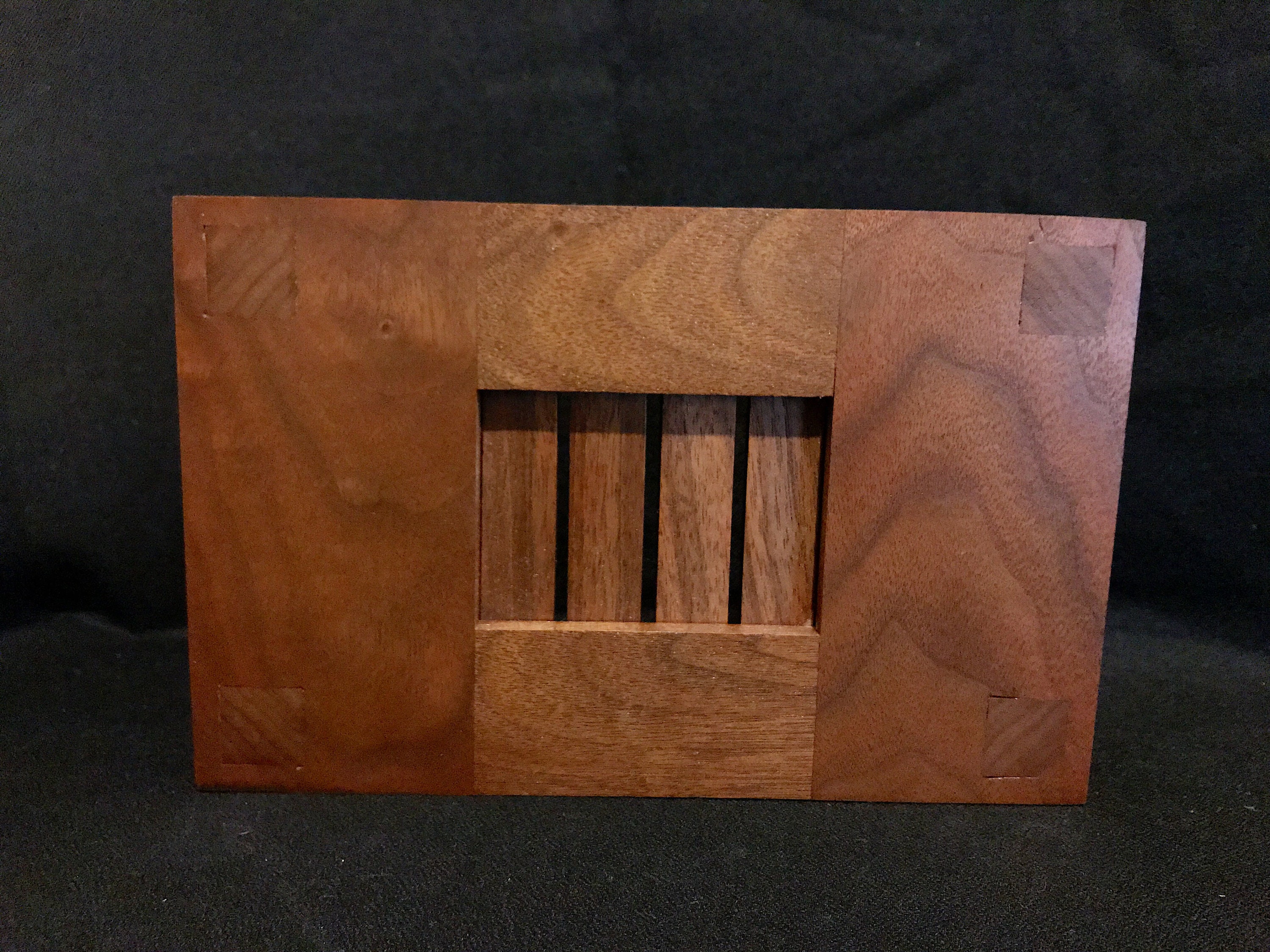 Mission Style Wood Doorbell Chime Cover Walnut 8 W X 5 25 H 3 Gallery Photo