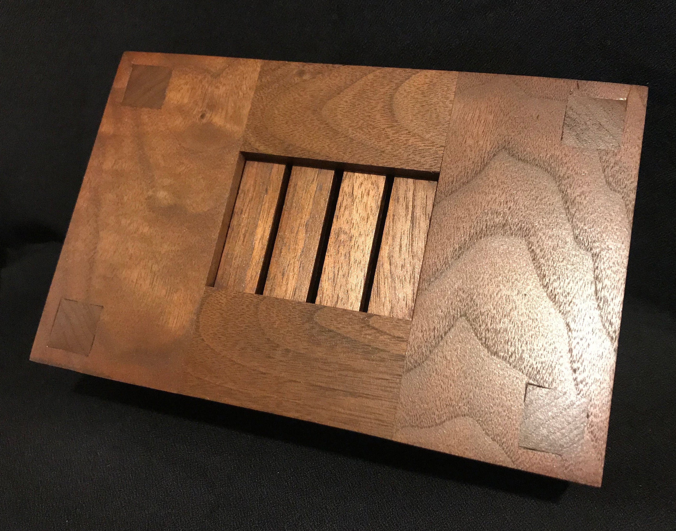 Mission Style Wood Doorbell Chime Cover Walnut 8 W X 5 25 H 3 Gallery Photo