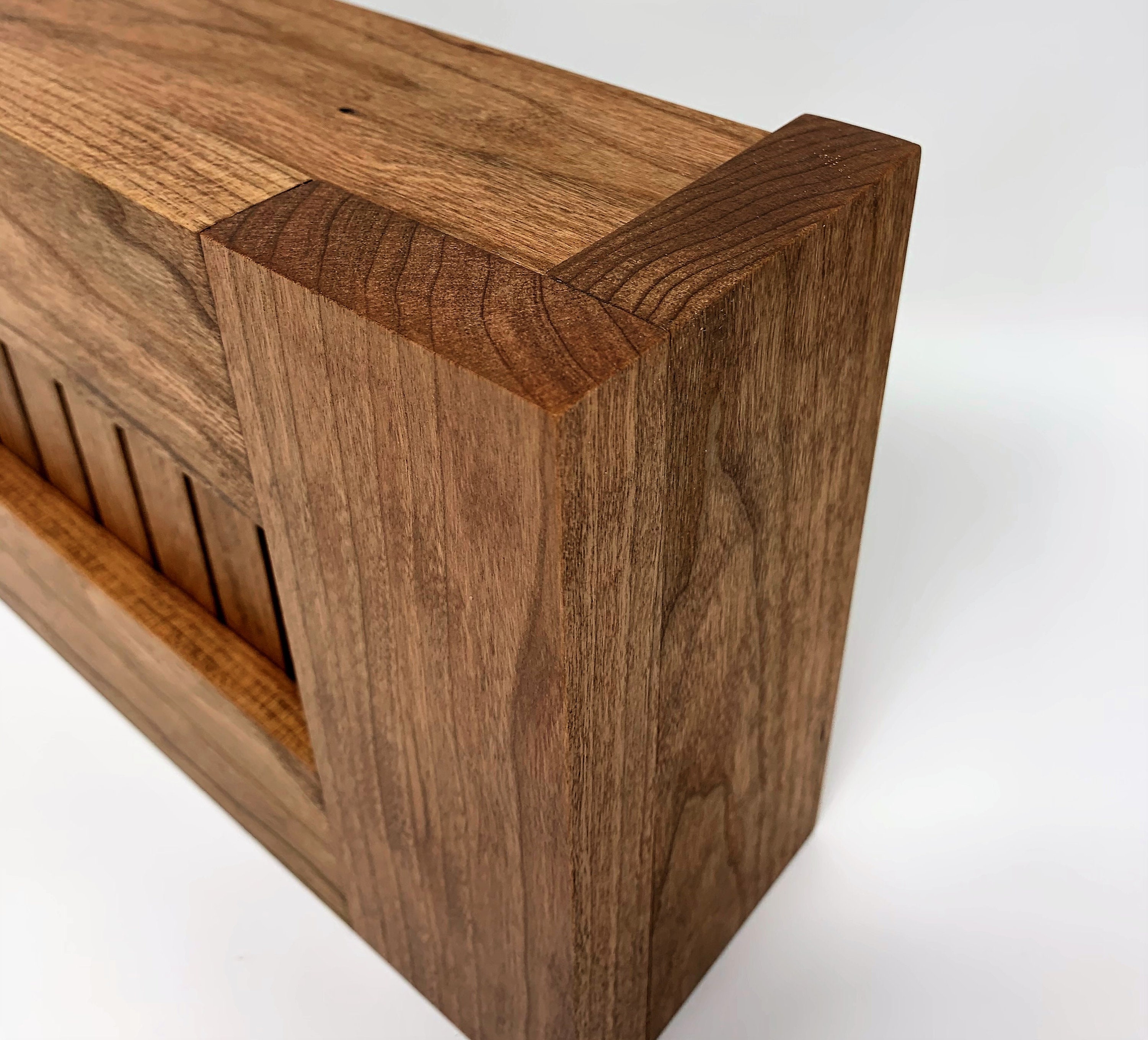 wooden doorbell