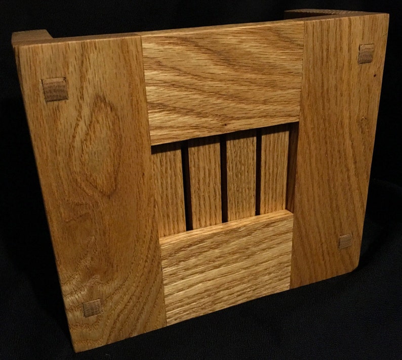 Doorbell Cover Oak Mission Style Etsy