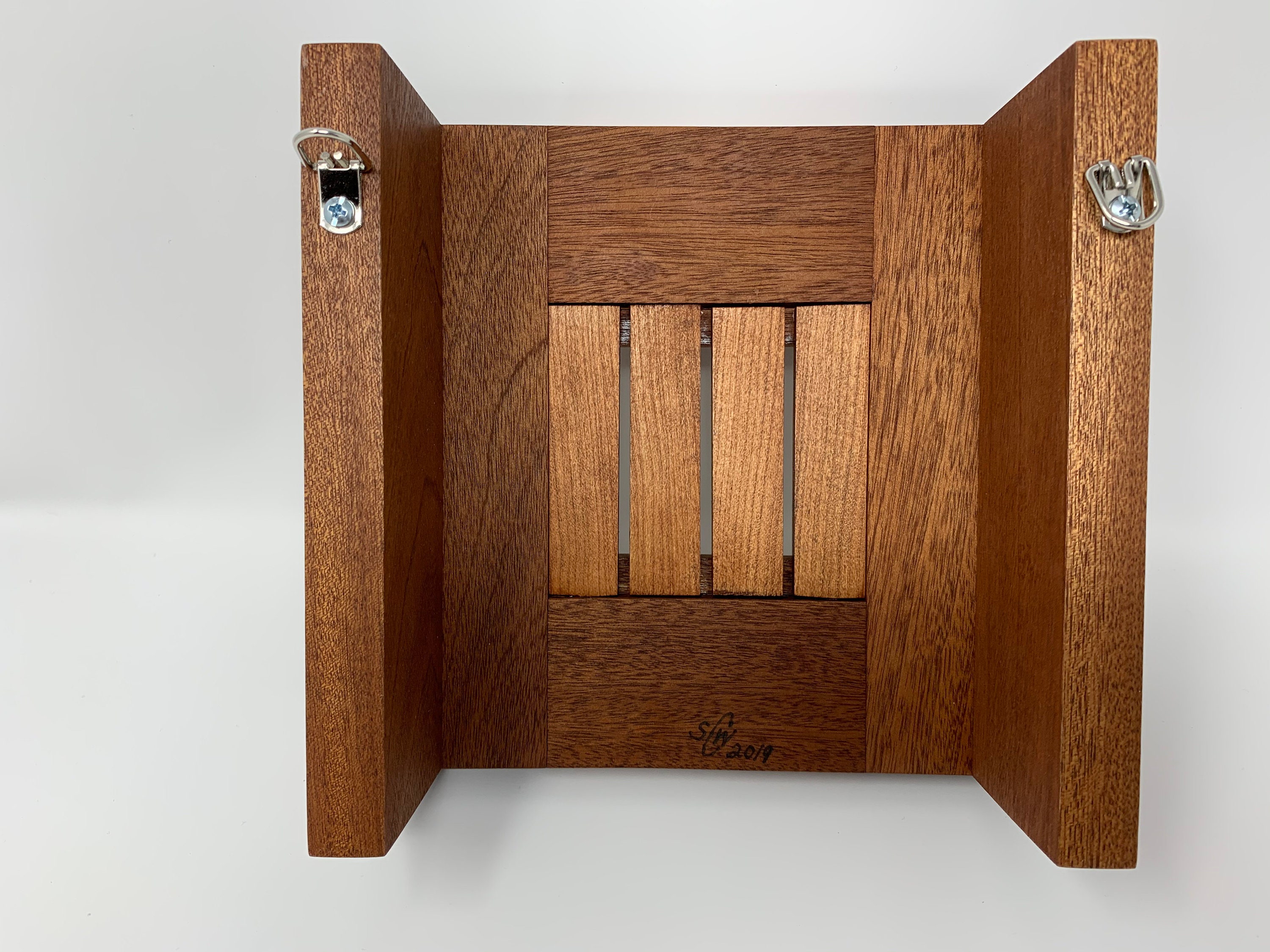 African Mahogany Doorbell Chime Cover *** Ships Same Day