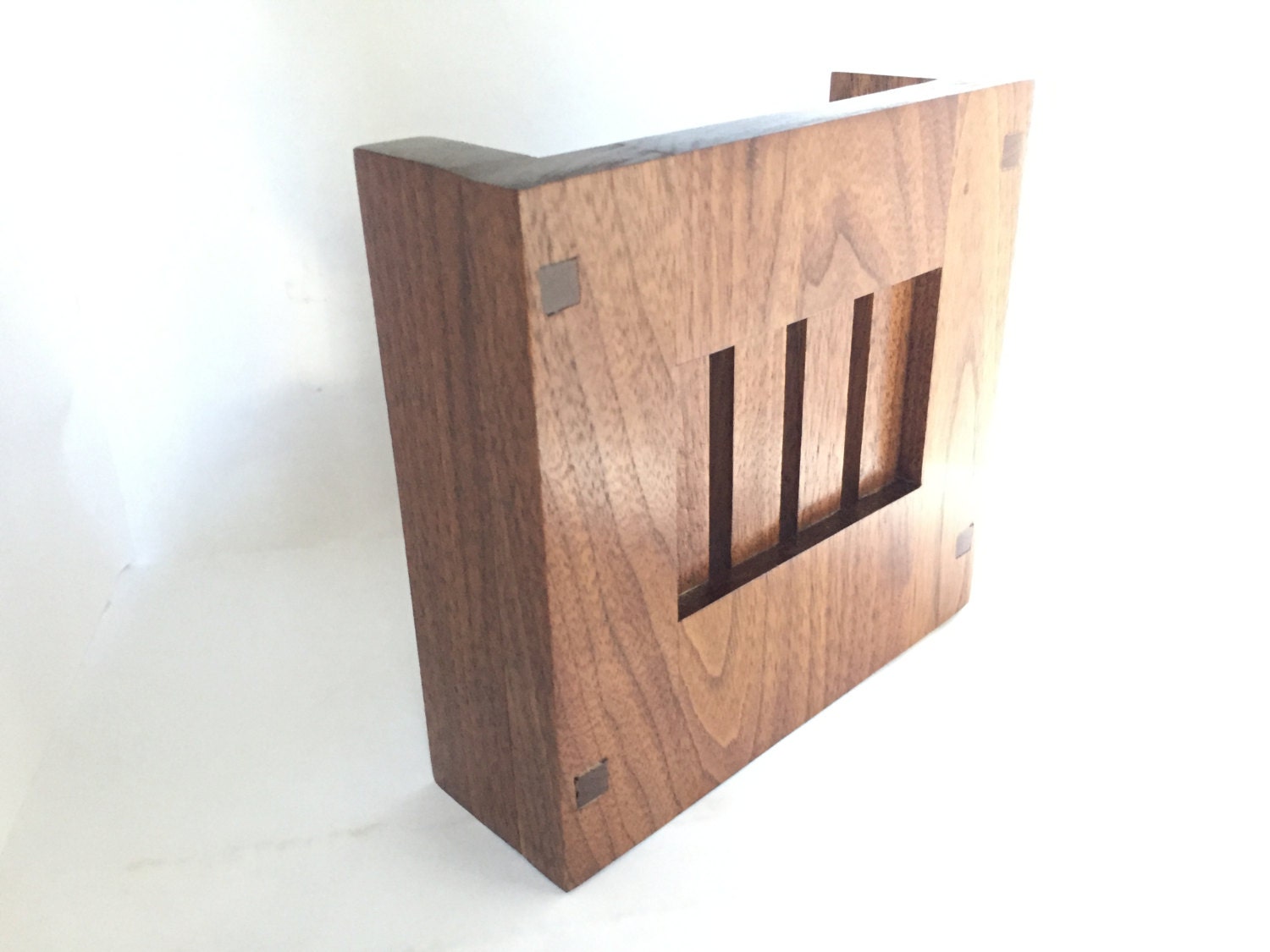 Mission Style Wood Doorbell Chime Cover Walnut Gallery Photo