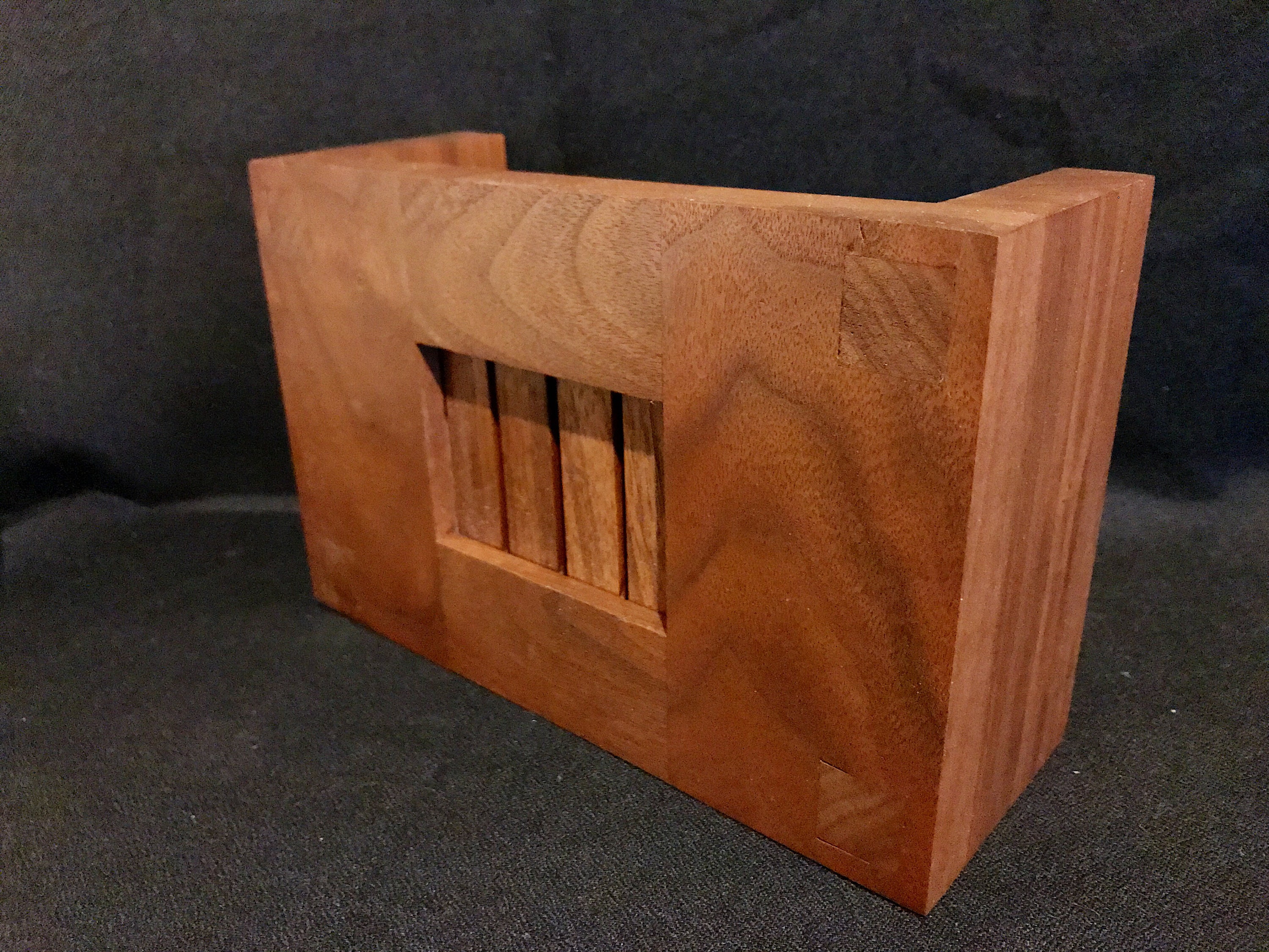 Mission Style Wood Doorbell Chime Cover Walnut 8 W X 5 25 H 3 Gallery Photo