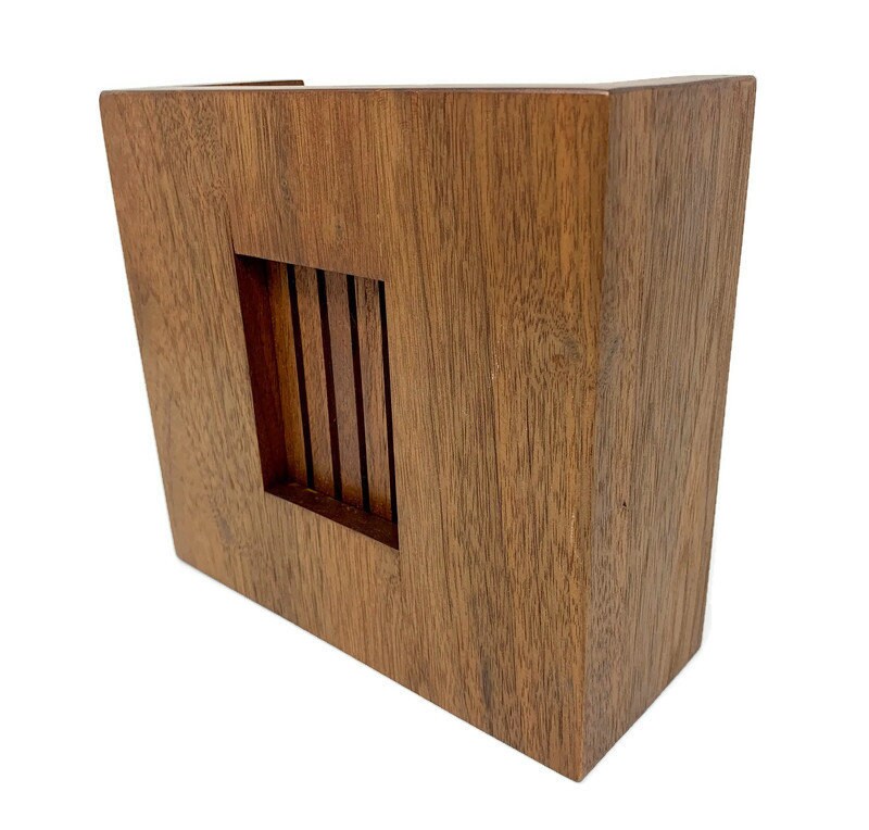 Doorbell Chime Cover Walnut Mid Century Modern