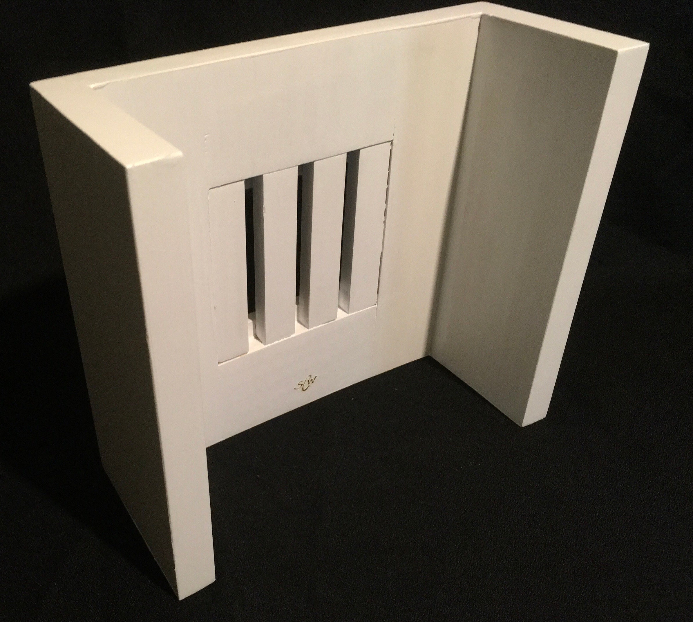 Doorbell Chime Cover (Painted White) Doorbell box cover Door bell