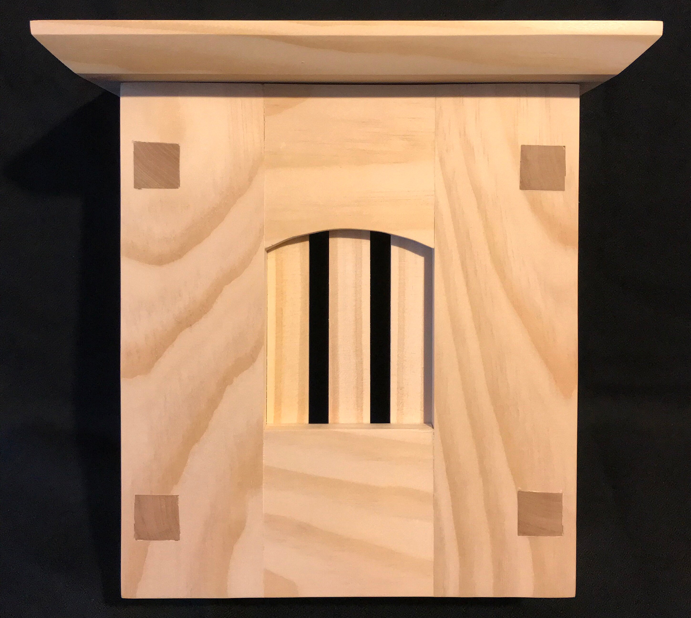 Craftsman Style Wood Doorbell Chime Cover With Top Pine Craftsman Style Wood Doorbell Chime Cover With Top Pine Stickley Arts And Crafts Handmade