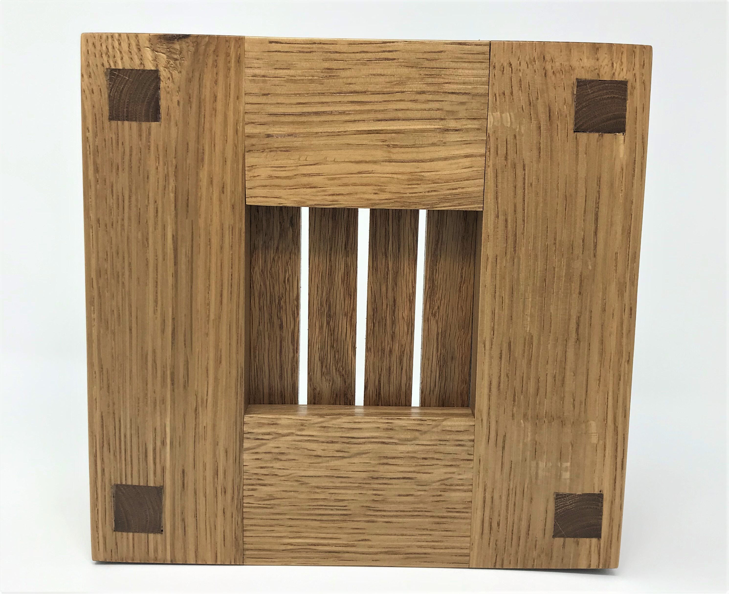 Doorbell Chime Cover (Quartersawn White Oak) Doorbell box cover Door