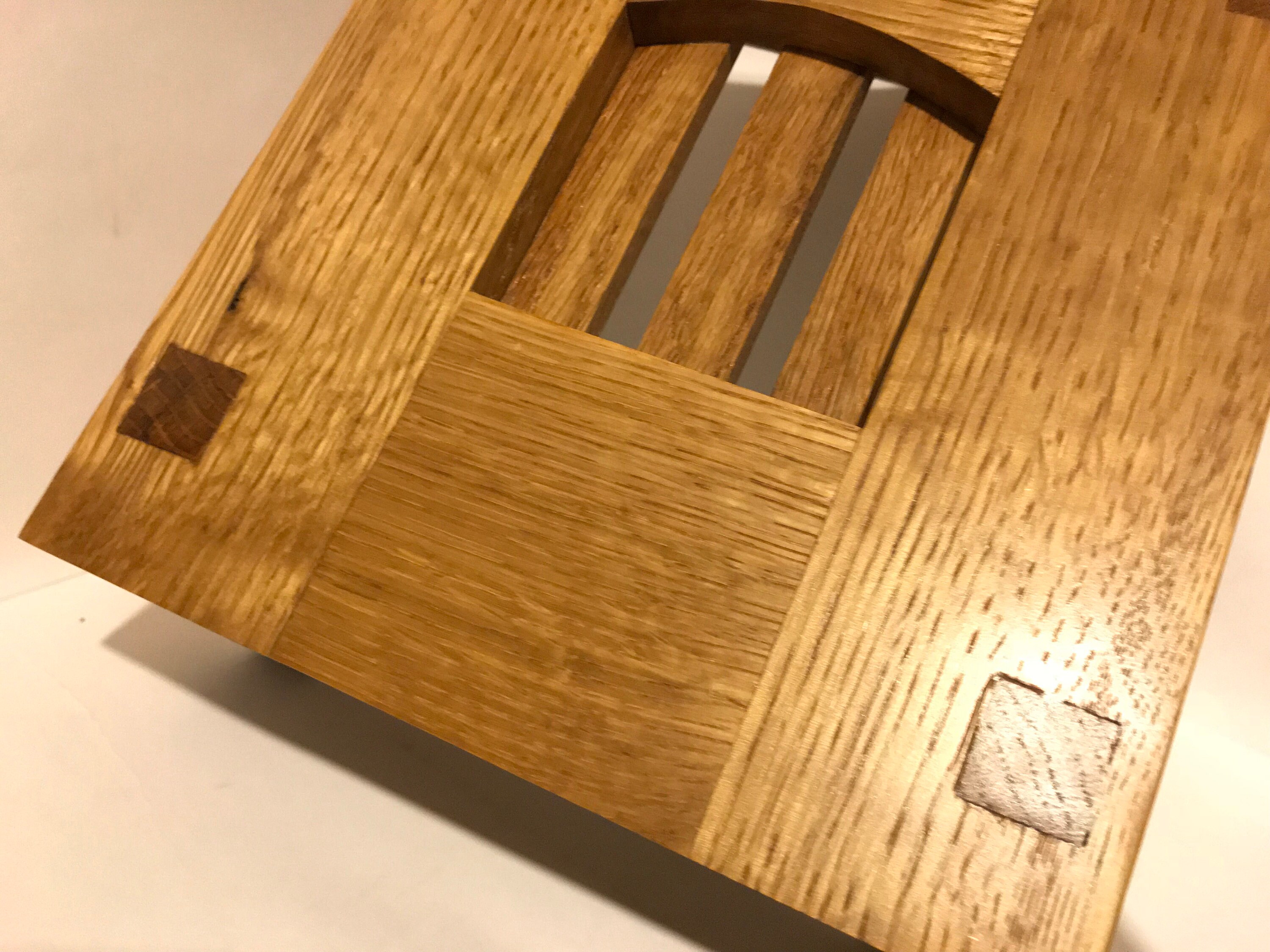 Craftsman Style Wood Doorbell Chime Cover With Top Quartersawn Gallery Photo
