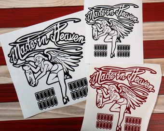 Made in Heaven Decal