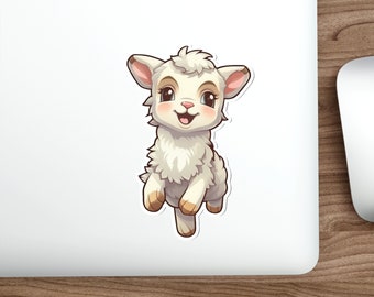 Kawaii Baby Goat - Sticker