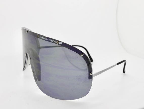 Vtg 80s PORSCHE DESIGN CARRERA Shield Sunglasses Austria 5620 70