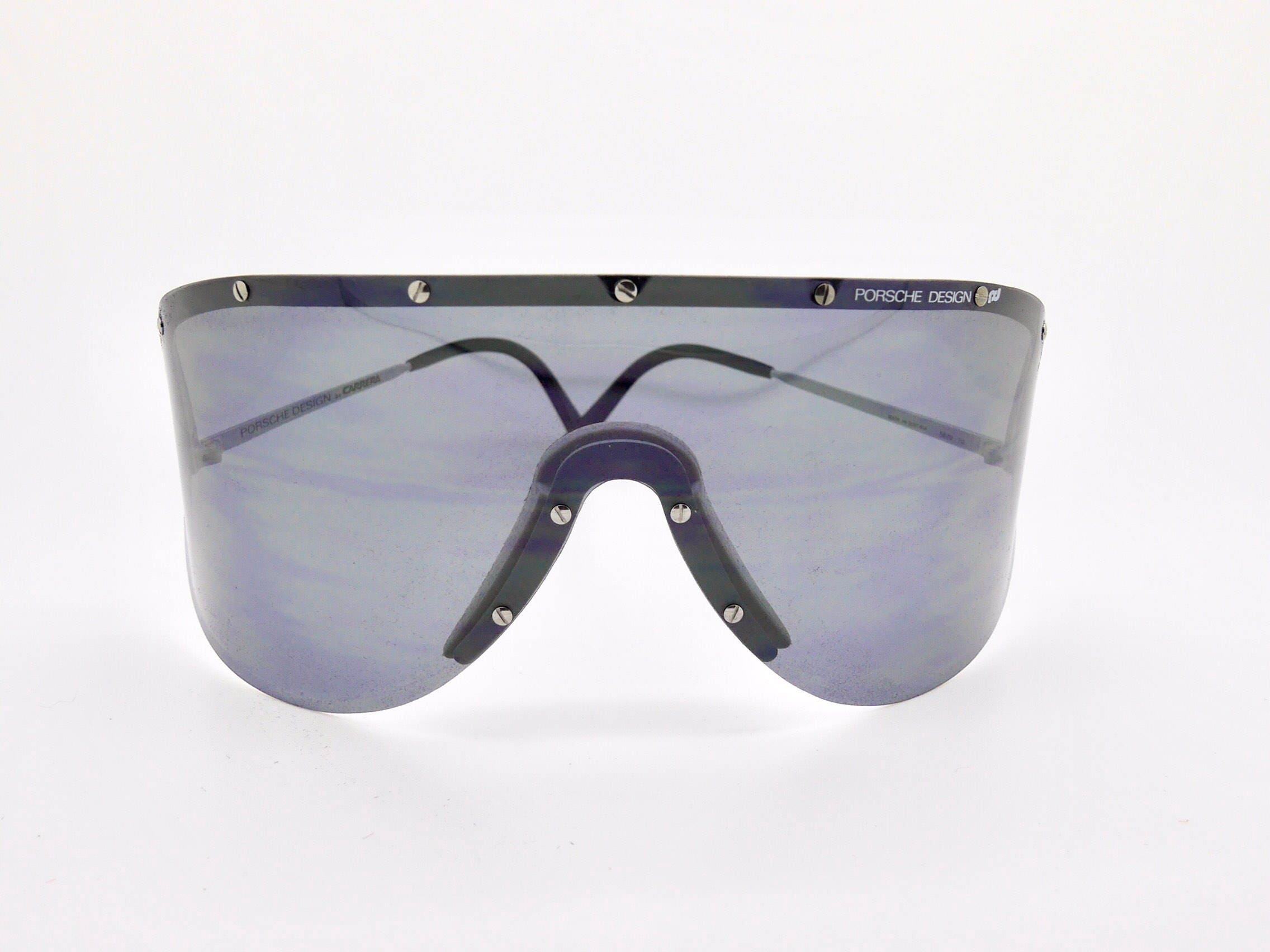 Vtg 80s PORSCHE DESIGN CARRERA Shield Sunglasses Austria 5620 - Etsy