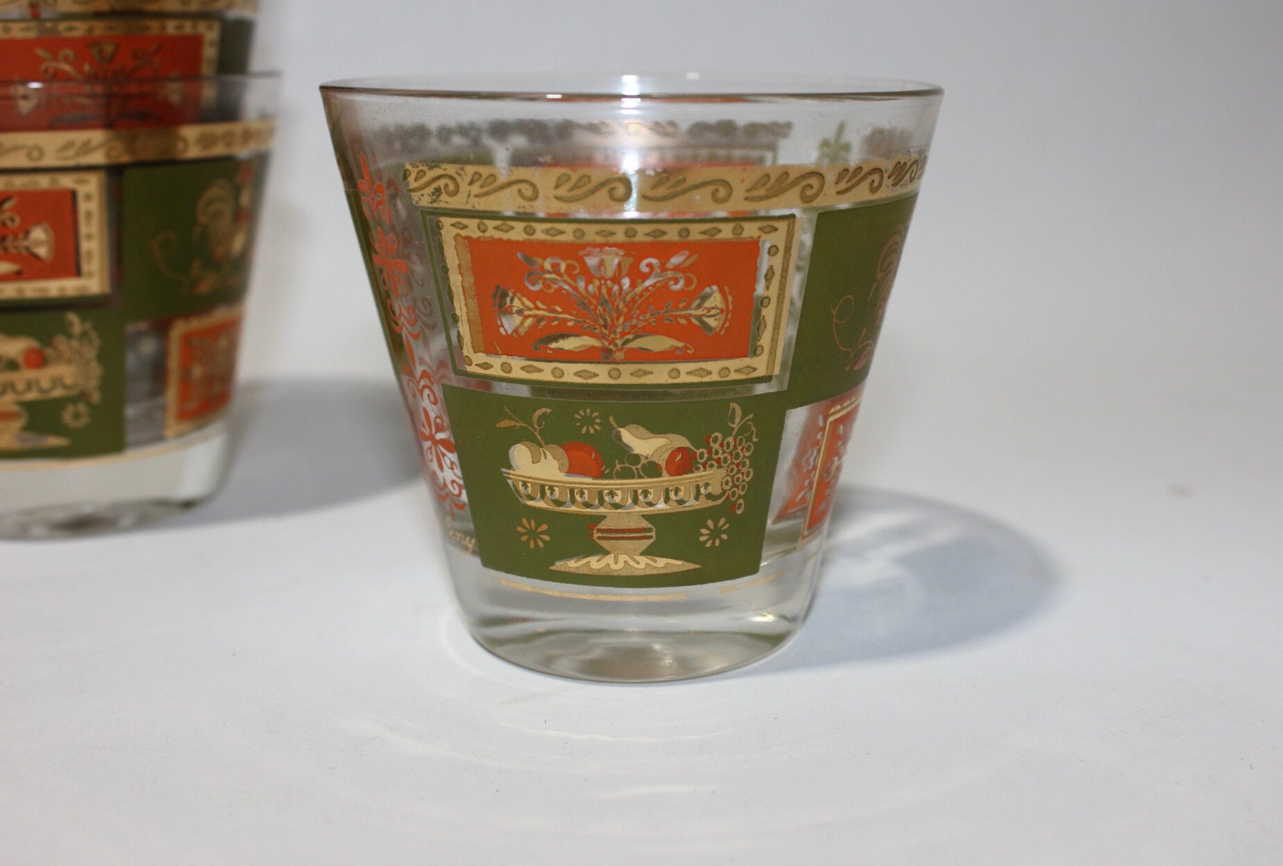 Vintage 60's - 70's Set of Either (4) or (8) - Low Ball