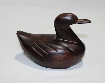 vintage -Duck- Ironwood carving. Hand crafted in Mexico - Sonoran desert. 1 of 2 listed...