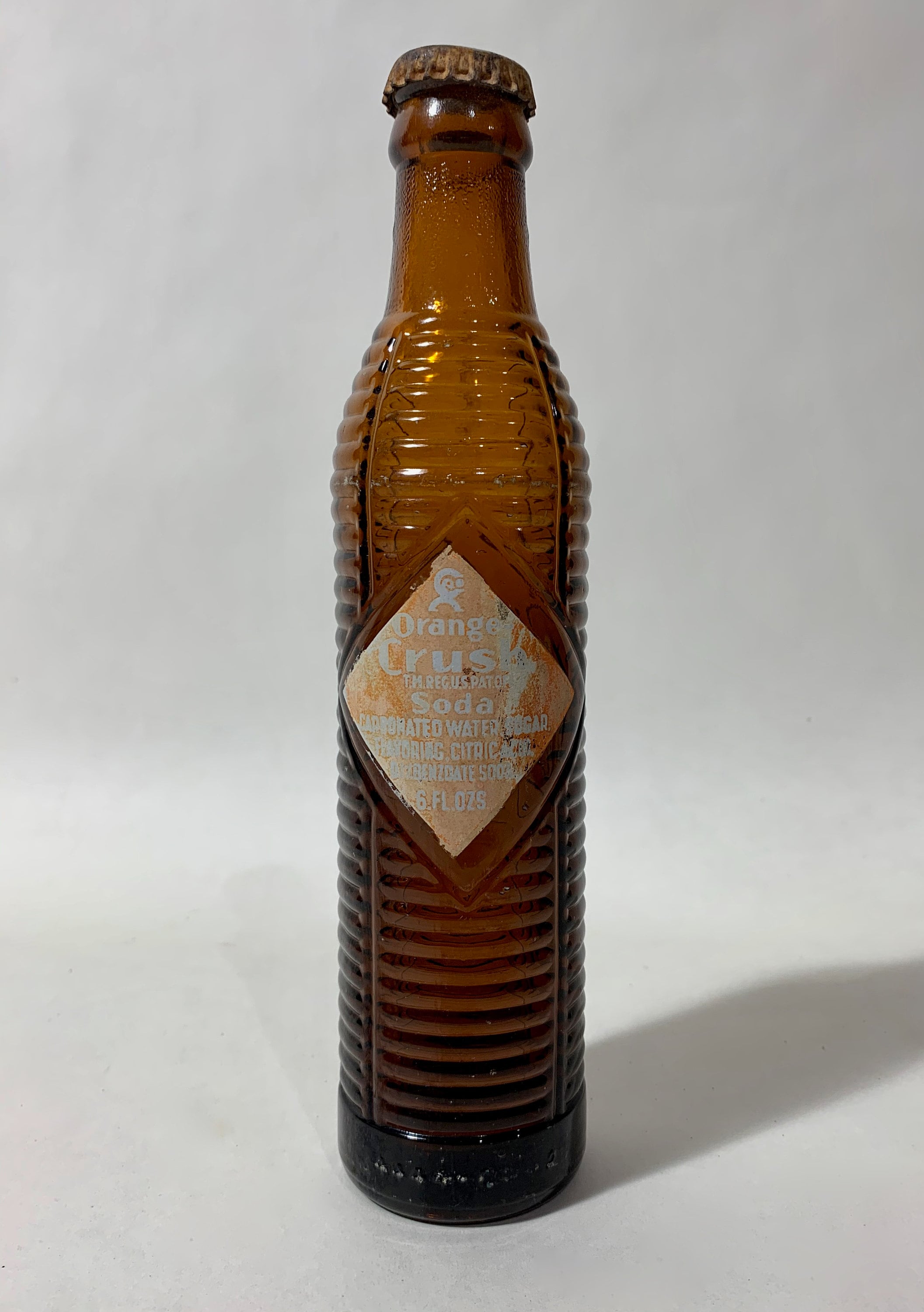 Vintage C 1930 S Orange Crush Soda Bottle Etsy