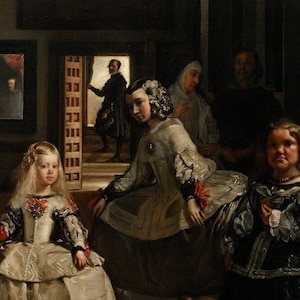 ディエゴ・ベラスケス - ラス・メニーナス（1657年） - クラシック絵画 写真 ポスター プリント アート ギフト ホーム ウォールデコ #CLOSEXP