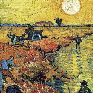 de rode wijngaard van gogh