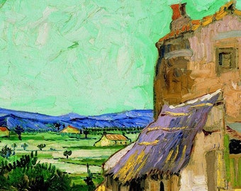 ヴィンセント・ヴァン・ゴッホ - 古い水車小屋（1888年） - アート