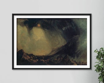J Rome From Mount Aventine Turner M W Art Print Painting Poster