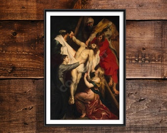 Peter Paul Rubens Peace Embracing Plenty Giclee Canvas Print Poster LARGE SIZE