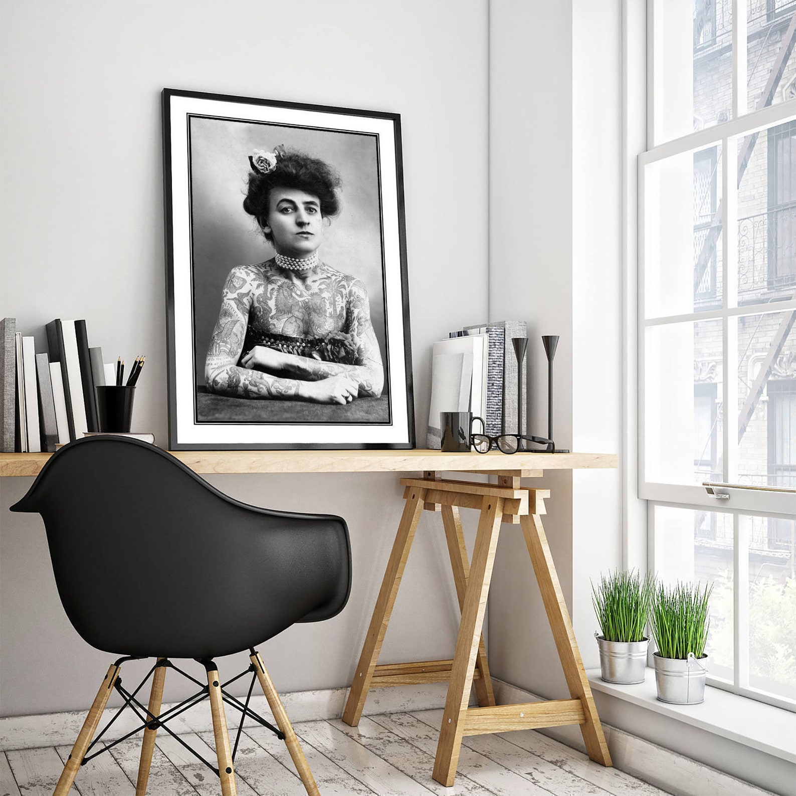 Mrs. Maud Stevens Wagner First Female Tattoo Artist 1907 - Etsy UK