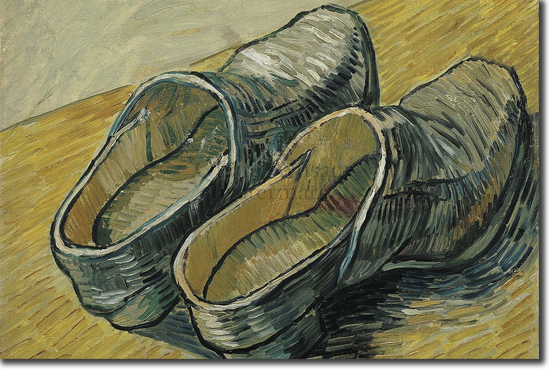 vincent van gogh a pair of leather clogs