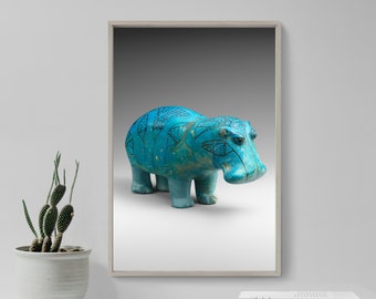 ウィリアム・ザ・ヒッポ メトロポリタン美術館 MMA、ブルーターコイズ