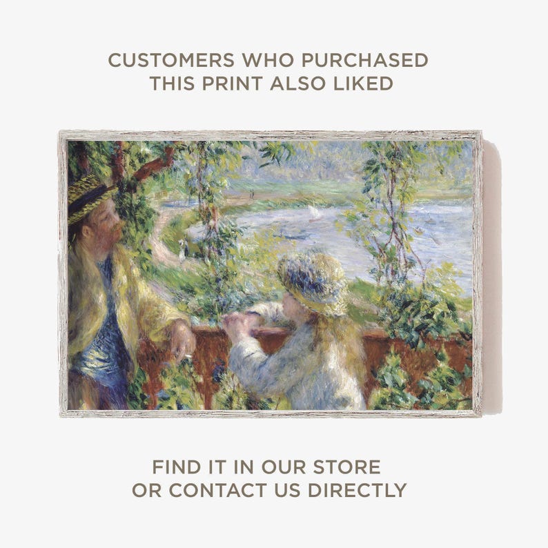 Pierre-Auguste Renoir - Portrait of Actress Jeanne Samary (1877) - Giclee Art Print Painting Photo Poster Museum Fine Gift Home Wall Décor image 6