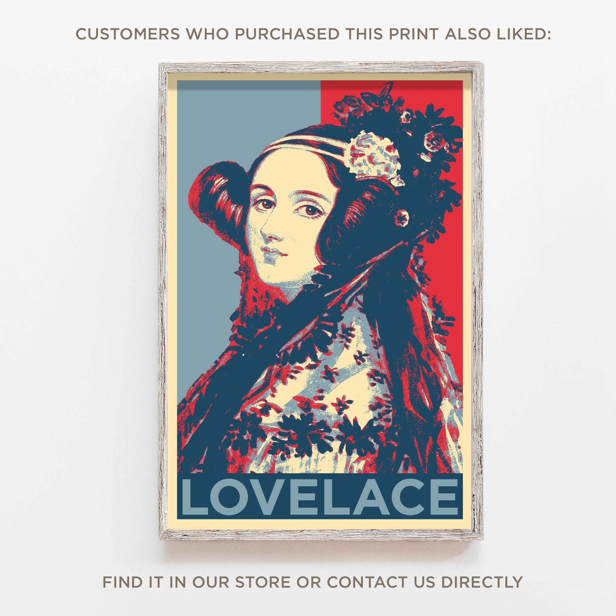 Charles Babbage Original Art Print - Photo Poster Gift - Hope