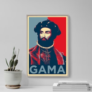 Vasco da Gama Original Art Print - Photo Poster Gift - Hope Parody