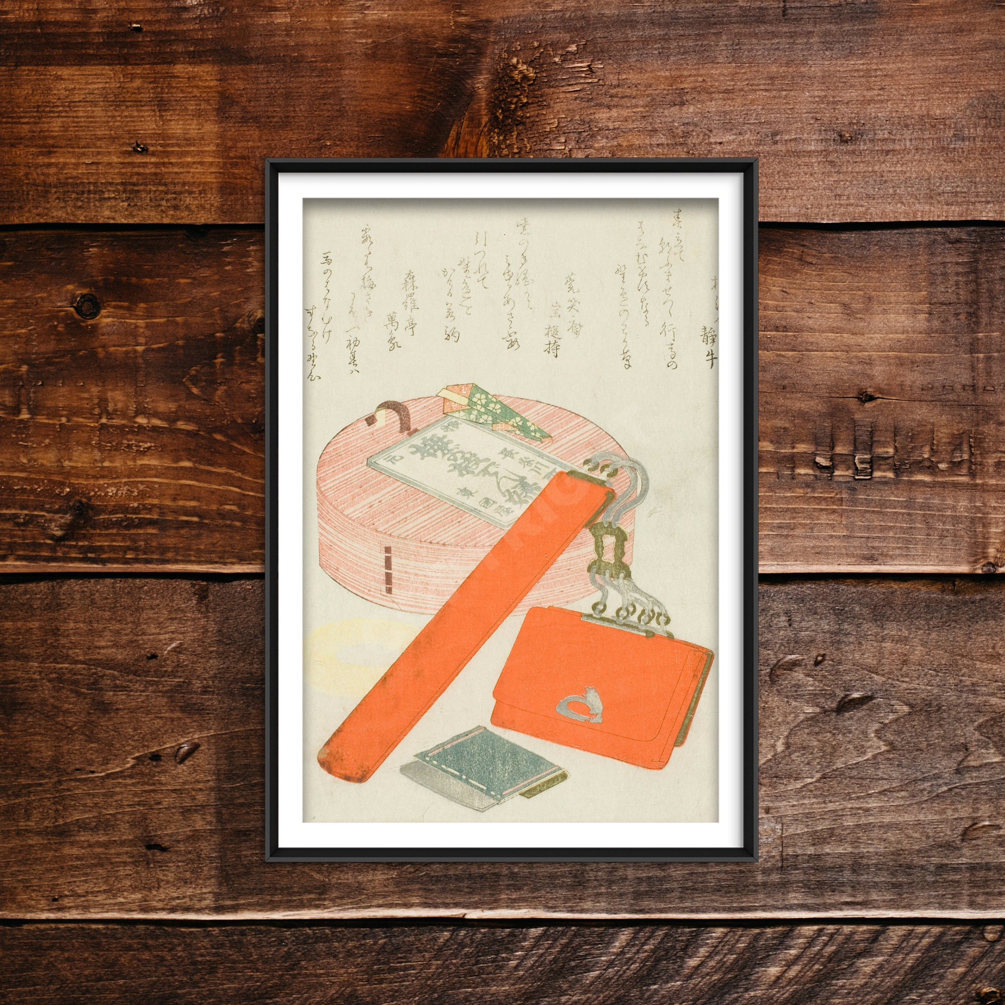 katsushika hokusai farewell gift for the horse 1822 etsy
