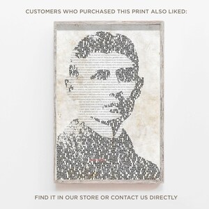 RALPH WALDO EMERSON Typographic Poster - Original Art Print Photo Gift Wall Decor Home Decor Common Sense Self Reliance Bild 8