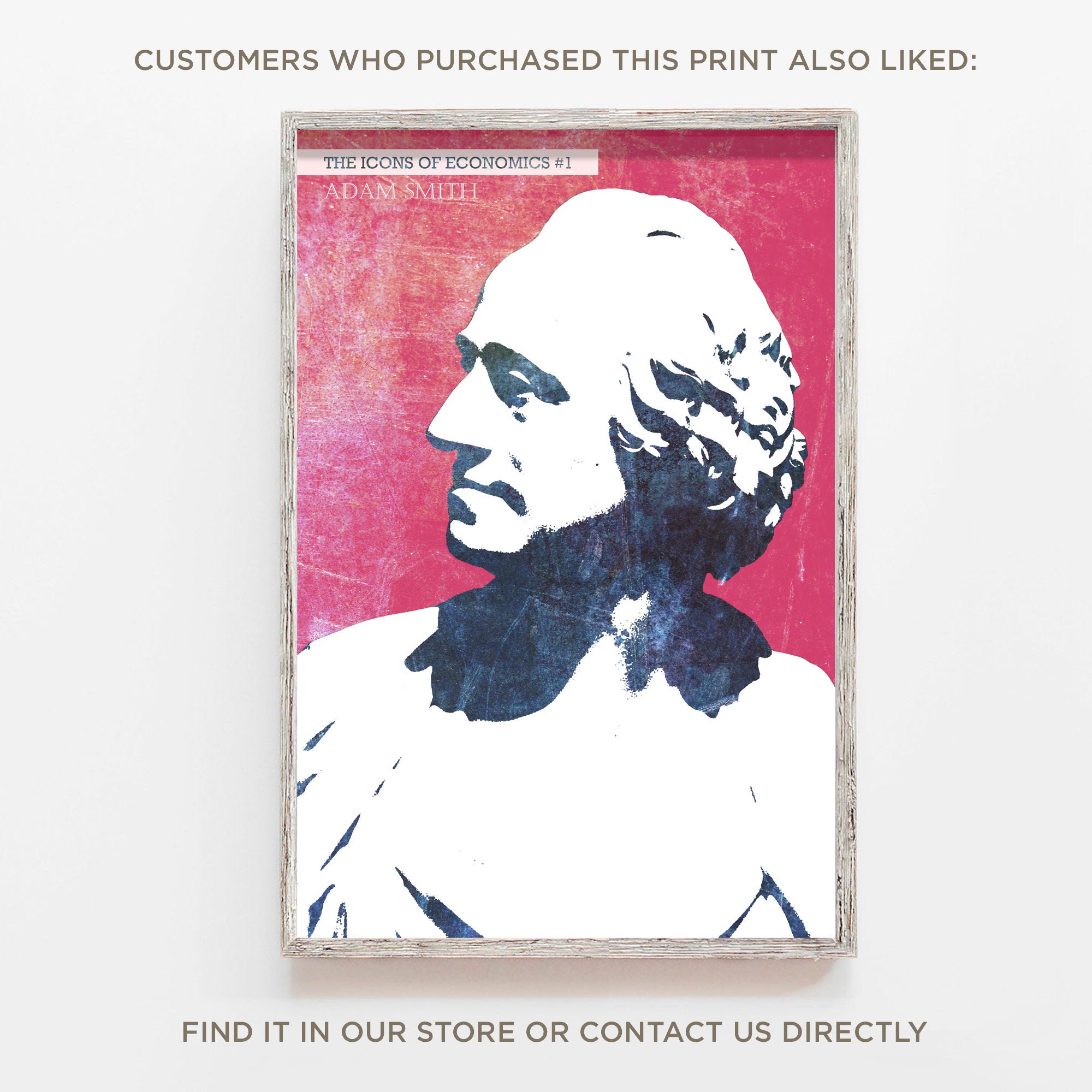 Karl Marx the Icons of Economics 3 Art Print Poster Wall - Etsy UK