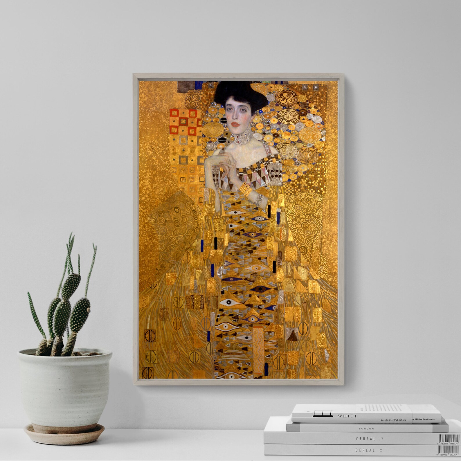 Gustav Klimt the Lady in Gold 1907 Reproduction of a Etsy UK